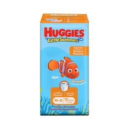Pañales Huggies Little Swimmers M / G 10 Unidades