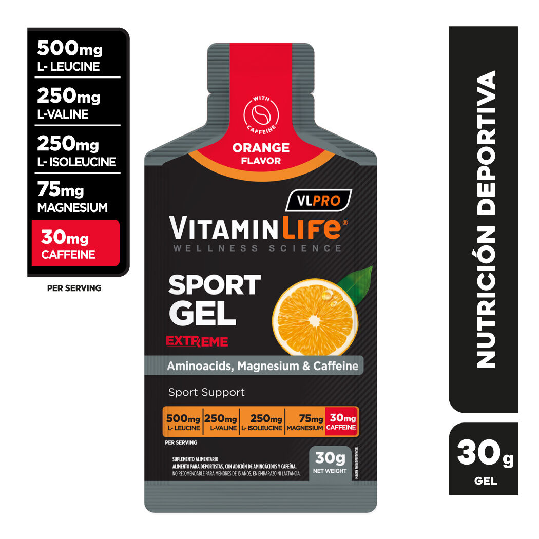 VLPro Sport Gel Extreme Orange 30g