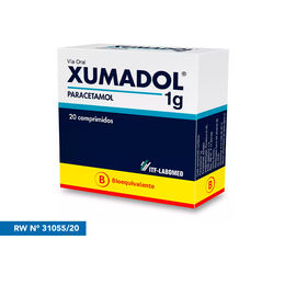 Xumadol (B) Paracetamol 1g 20 Comprimidos