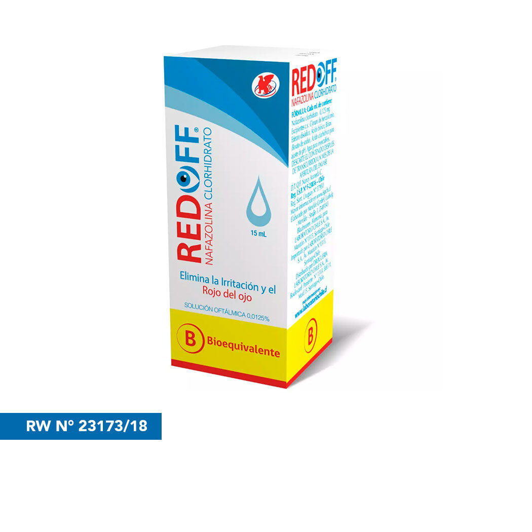 RedOff 0,0125% Solución Oftálmica Gotas 15ml. | Productos | Salcobrand