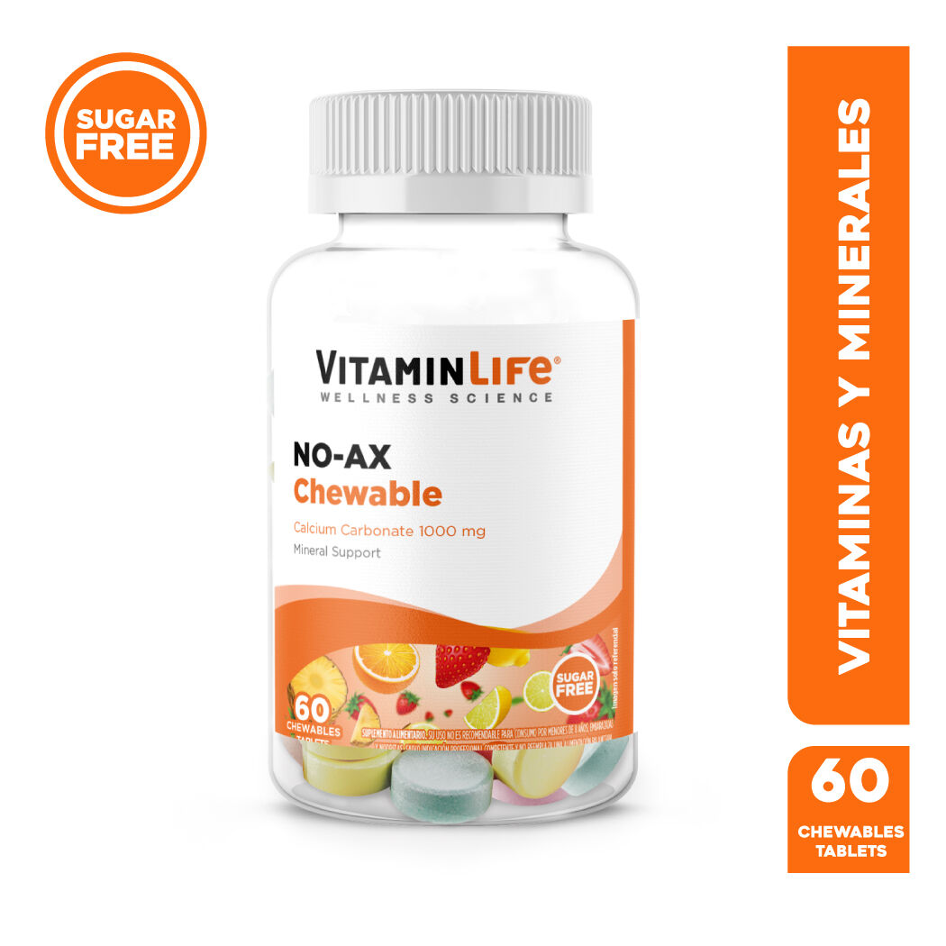 VitaminLife No-Ax 60 Comprimidos Masticables