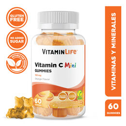 VitaminLife Gummies Vitamina C Mini 60 Gomitas