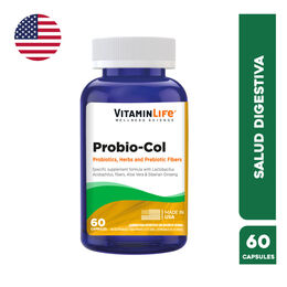 VitaminLife Probiocol 60 Cápsulas