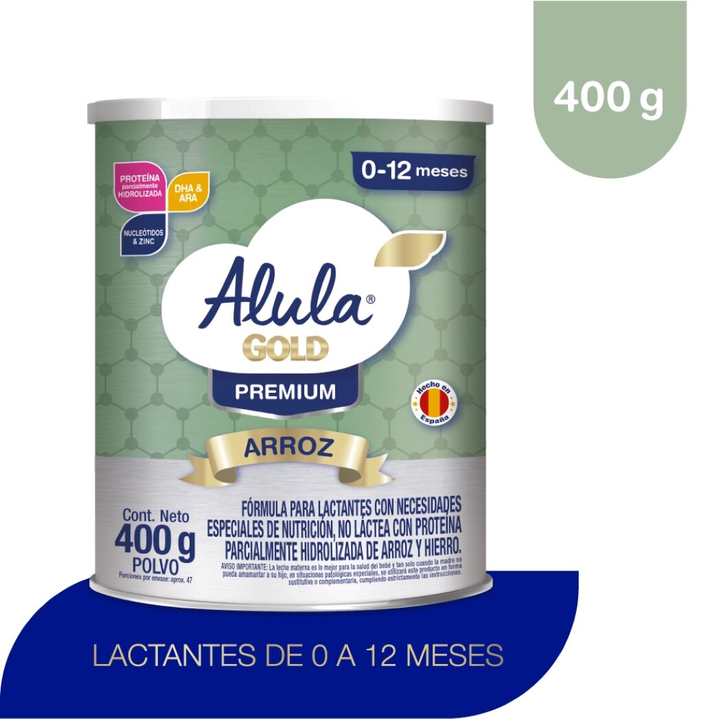 Alula Gold Arroz 400g (0 a 12 meses)