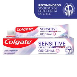 Pasta Dental Colgate Sensitive Pro-Alivio Inmediato Original 60g