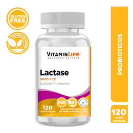 Lactase 9000 FCC 120 Cápsulas