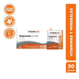 VitaminLife Magnesium Citrate Berries 30 Sachets