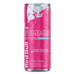 Red Bull Summer Sugar Free Durazno