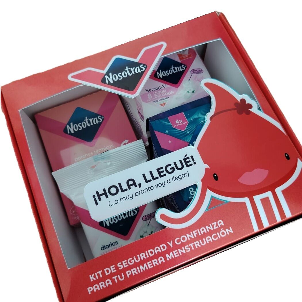TOALLA HIGIÉNICA KIT MI PRIMERA MENSTRUACIÓN