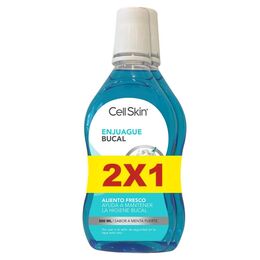 Pack-cell-skin-enjuague-menta-fuerte-2x500ml