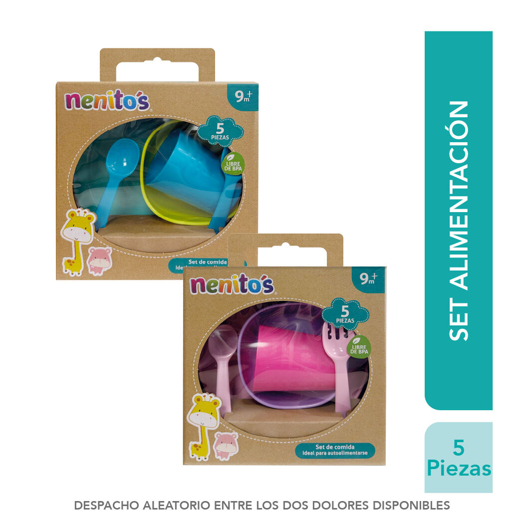 Nenitos Set Comida 5 Piezas