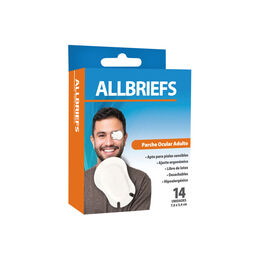 Parche Ocular Adulto Allbriefs 14 Unidades