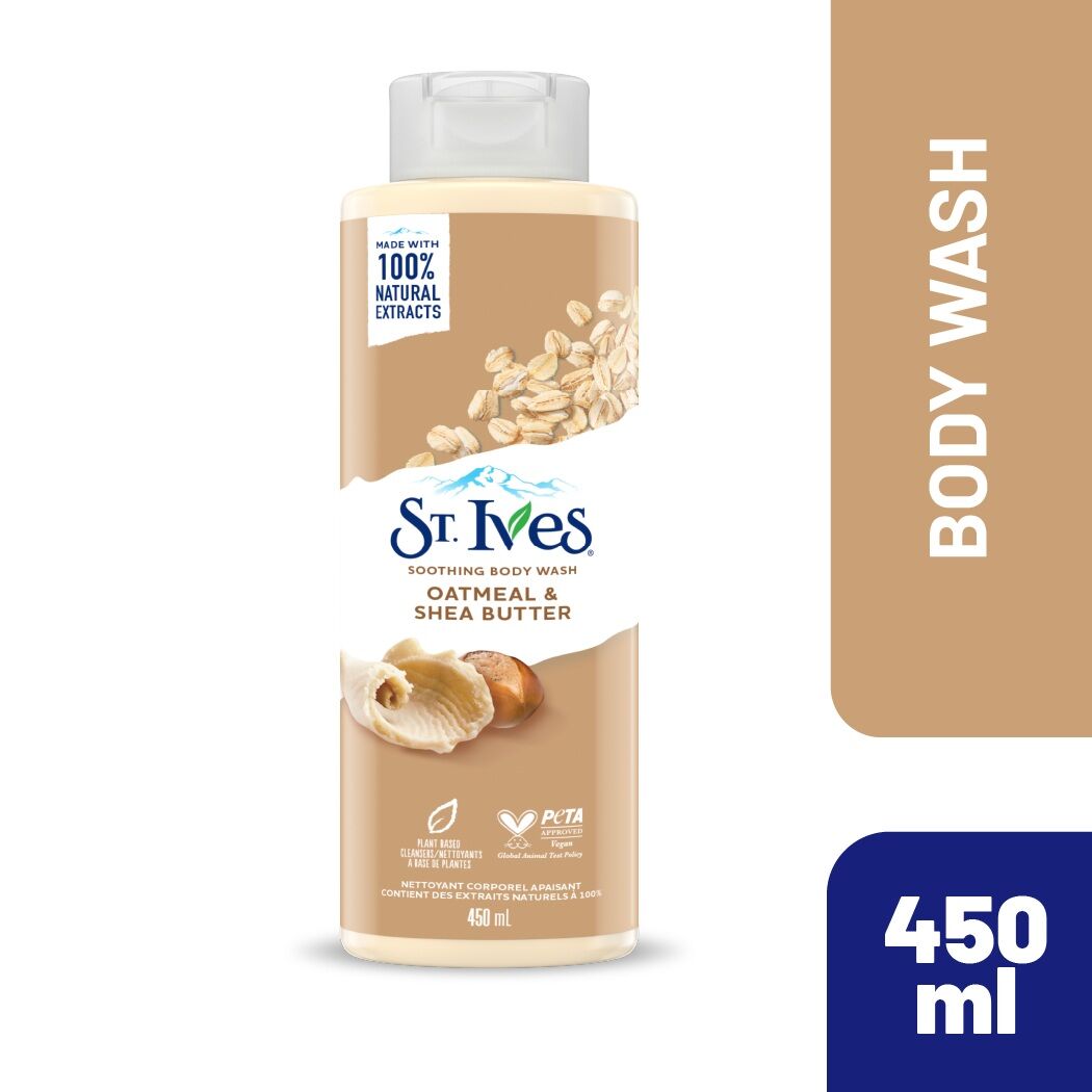 St Ives Body Wash Avena Karite 450ml