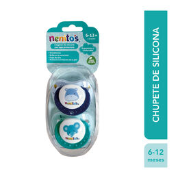 Nenitos Chupetes Verde - Celeste 2 Unidades