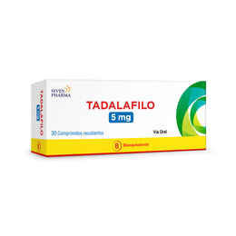 Tadalafilo (B) 5mg 30 Comprimidos Recubiertos