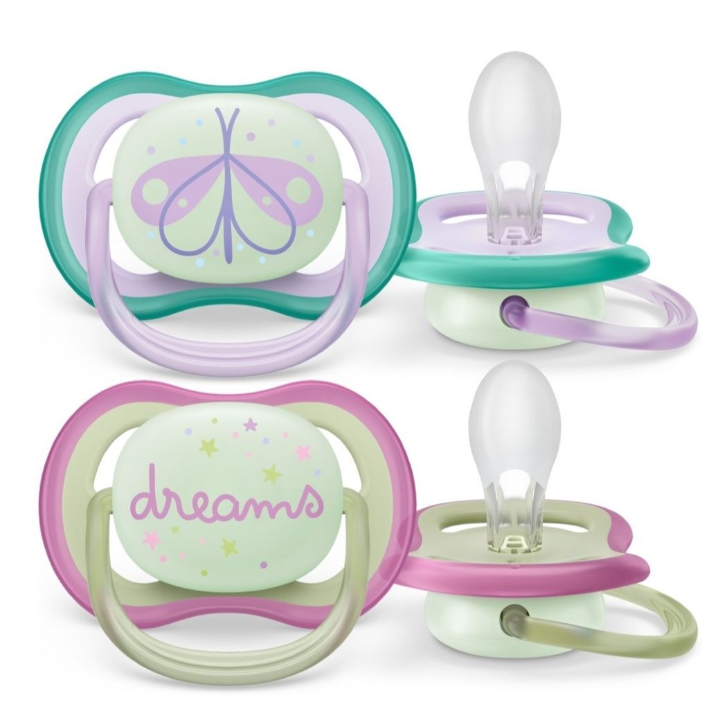 Chupete Avent Ultra Air Nocturno 0-6m SCF376/19