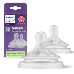 Tetina Avent Natural Flujo Espeso 6m+ SCY966/02