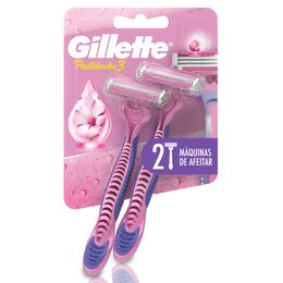 Máquina de Afeitar Mujer Gillette Prestobarba3 2 Unidades