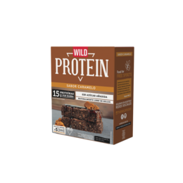 Wild Protein Barra de Caramelo 5 Unidades