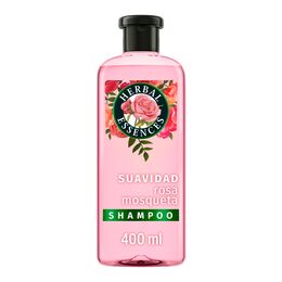 Shampoo Suavidad Rosa Mosqueta Herbal Essences 400 ml