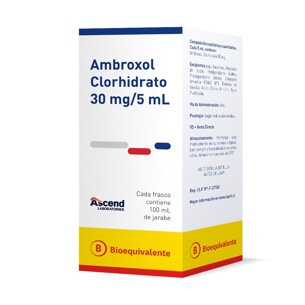 Ambroxol (B) 30mg/5ml Jarabe 100ml