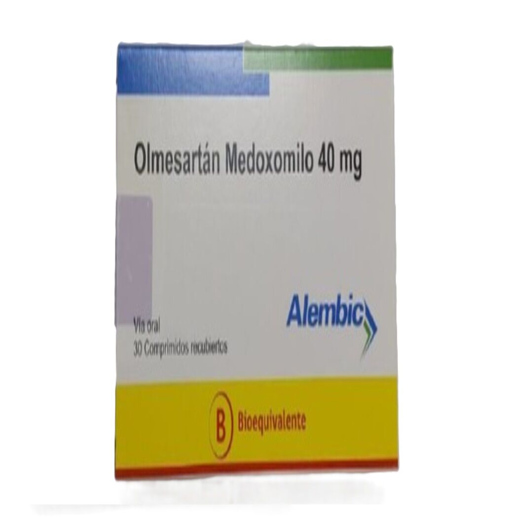 Olmesartan (B) 40mg 30 Comprimidos Recubiertos