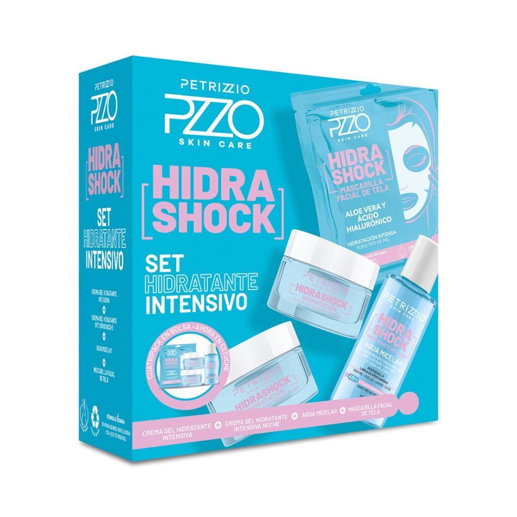 Cuatripack Hidrashock Set Intensivo