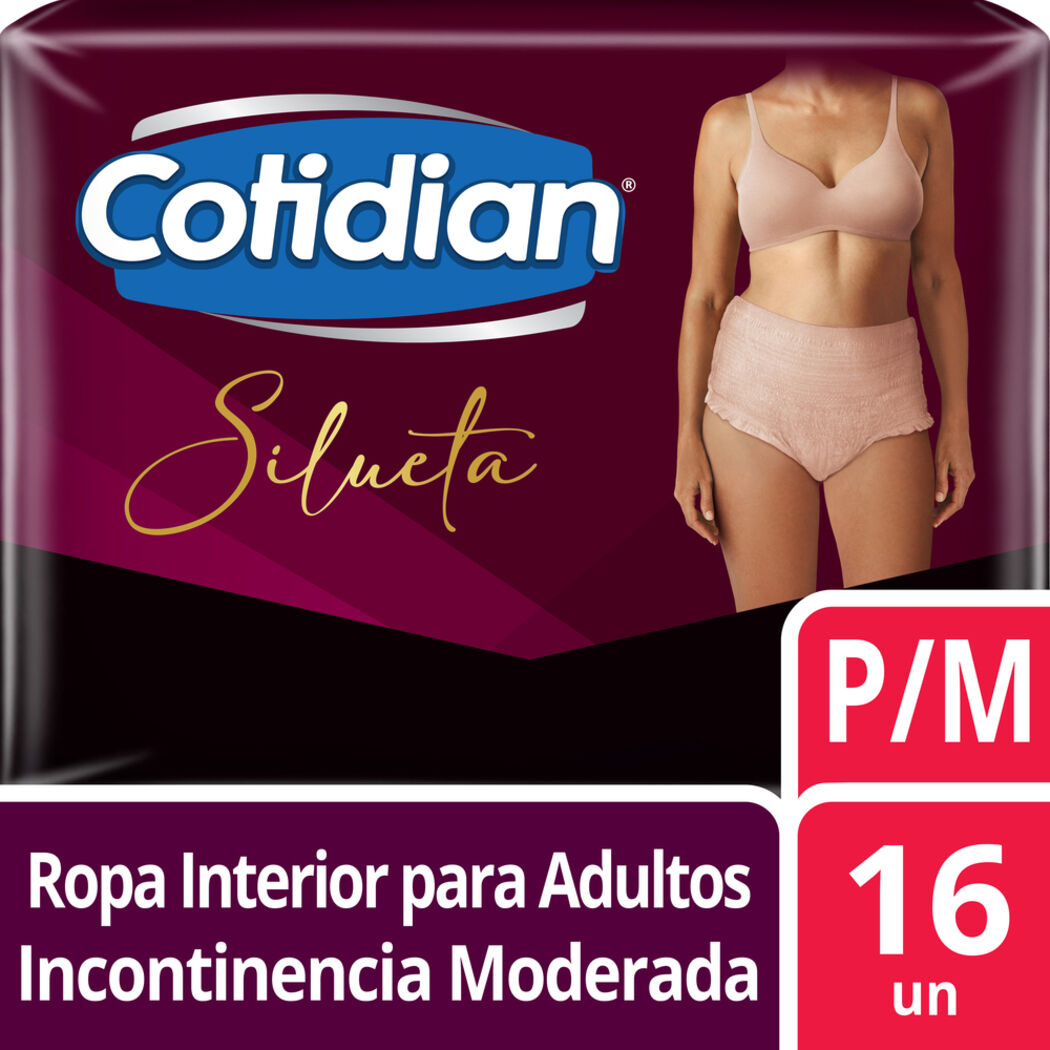 Pañal Pants Silueta Cotidian Talla P/M 16 Unidades