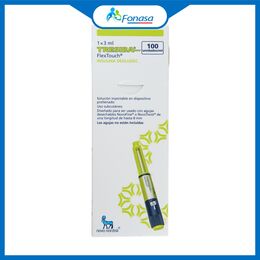 Tresiba Flextouch Insulina Degludec 100 UI/ml Lapicera Prellenada 3 mL