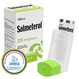 Salmeterol 25mcg/dosis Aerosol Inhalación 120 Dosis - Cenabast
