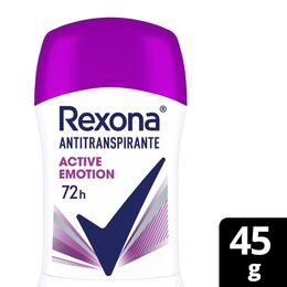 Rexona Desodorante Antitranspirante Barra Active Emotion 45g