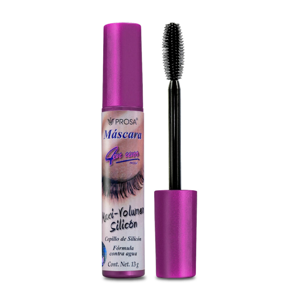 Máscara Prosa Maxi Volumen Sílicon 13g Waterproof