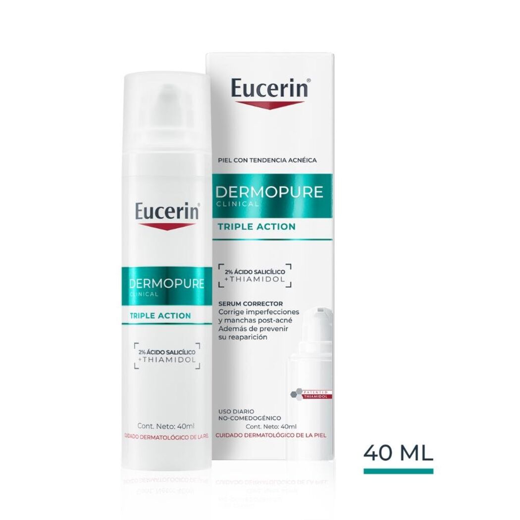 EUCERIN Serum Facial DermoPure Clinical Triple Efecto 40ml