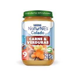 Colado Naturnes Carne y Verduras 215g