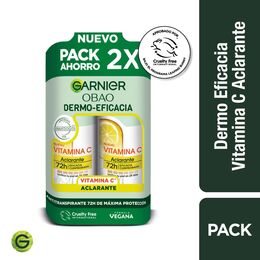 Pack x2 Garnier Dermoeficacia Vitamina C