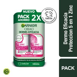 Pack x2 Garnier Dermoeficacia Zinc