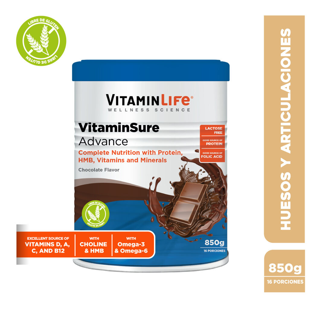 VitaminSure Advance – Sabor Chocolate 850g