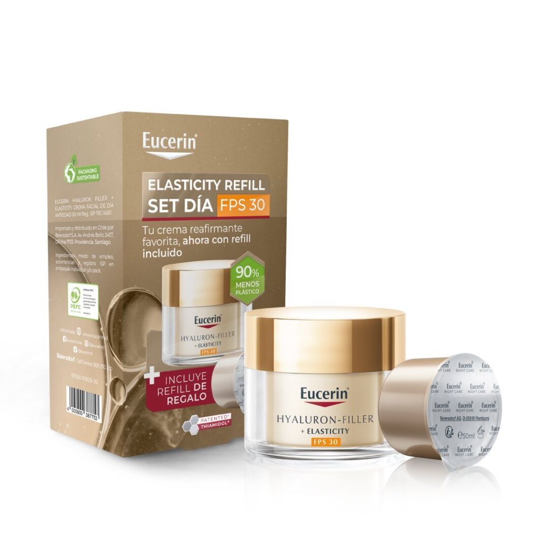 EUCERIN Pack Rutina Elasticity Filler Refill Anti-Edad 100ml