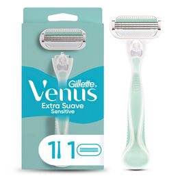 Máquina Afeitar Mujer Gillette Venus Extra Suave Sensitive 1 Unidad