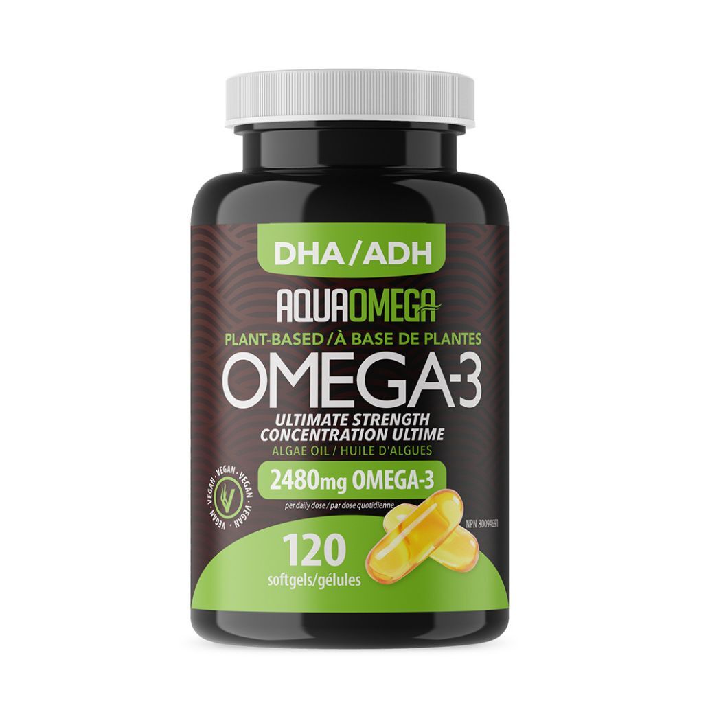 AquaOmega Plant Based 120 Softgels