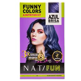 Coloración Nat Fun Azul Briza 50g Sachet