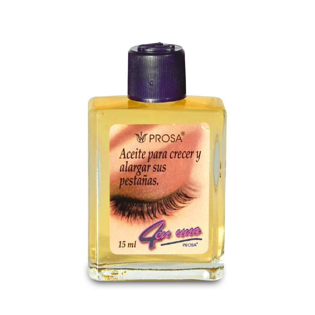 Aceite Prosa Fortalecedor Alarga & Desmaquilla tus Pestañas 15ml