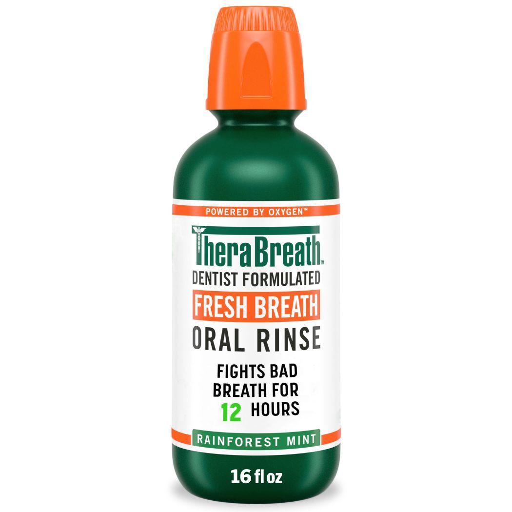 TheraBreath Enjuague Rainforest Mint 473 ml