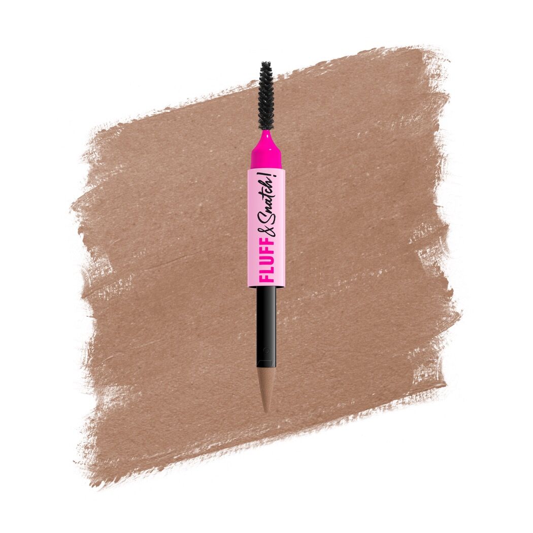 NYX Fluff N Snatch Powder Pen, Lápiz para Cejas Ash Blonde