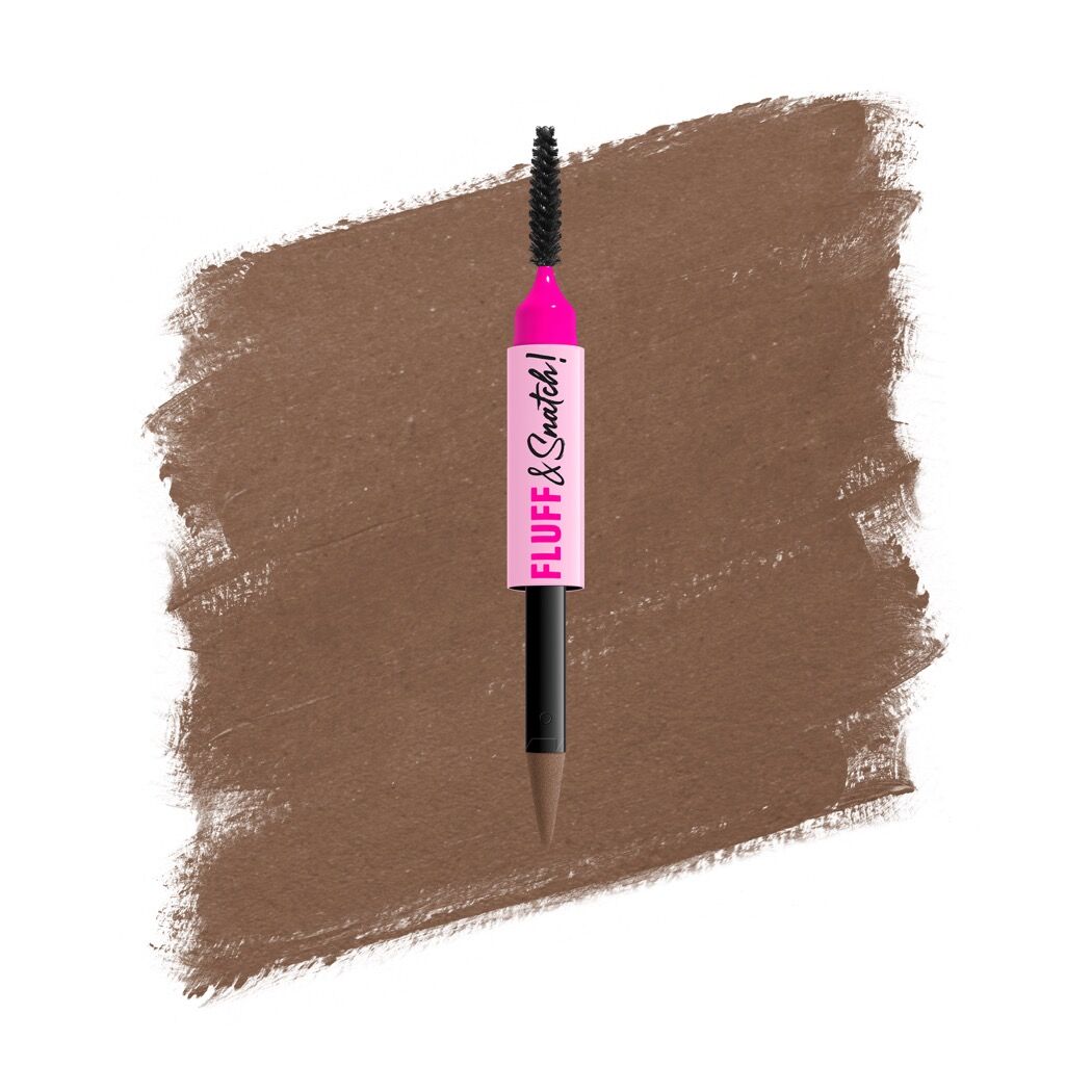 NYX Fluff N Snatch Powder Pen, Lápiz para Cejas Taupe