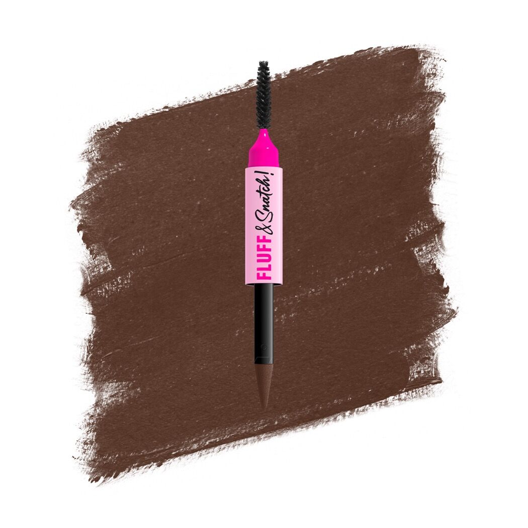 NYX Fluff N Snatch Powder Pen, Lápiz para Cejas Brunette