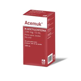 Acemuk N-Acetilcisteína 100mg/5ml Jarabe 100ml