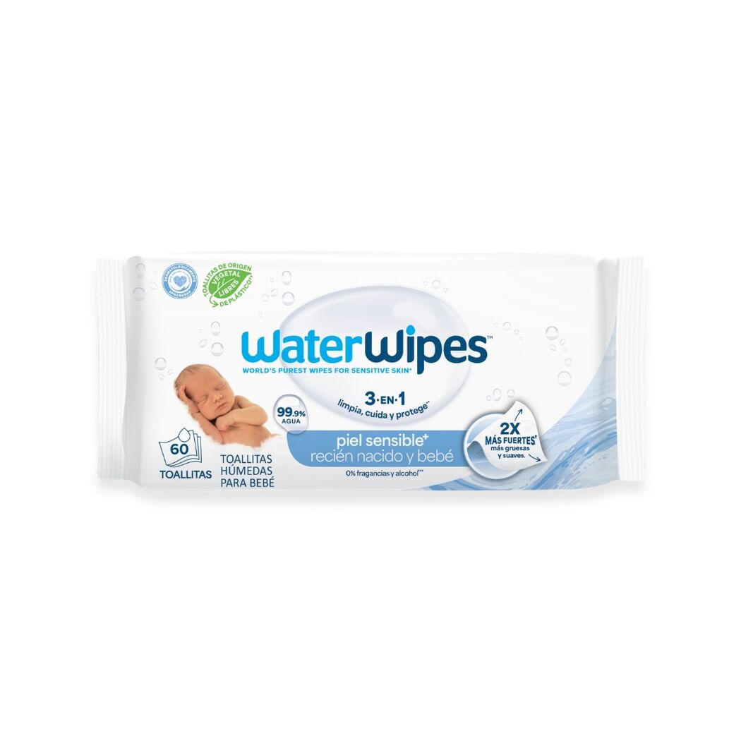 Toallitas Húmedas Waterwipes 60 Unidades