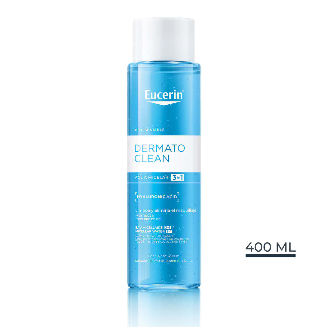 EUCERIN Loción Micelar DermatoCLEAN 3en1 Facial 400ml