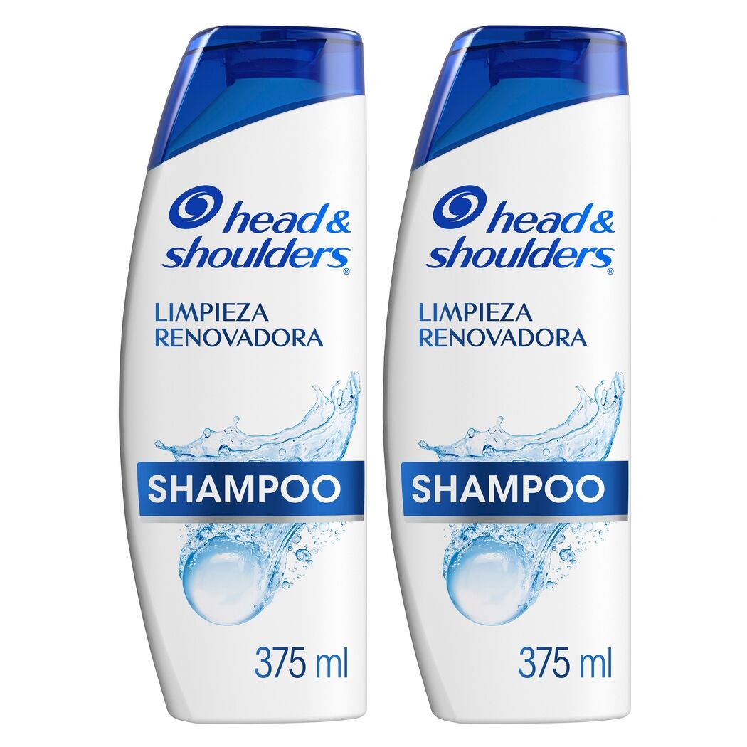 Head & Shoulders Shampoo Limpieza Renovadora Pack 2 x 375 ml